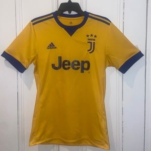 Juventus Adidas Yellow Away Jersey 2018